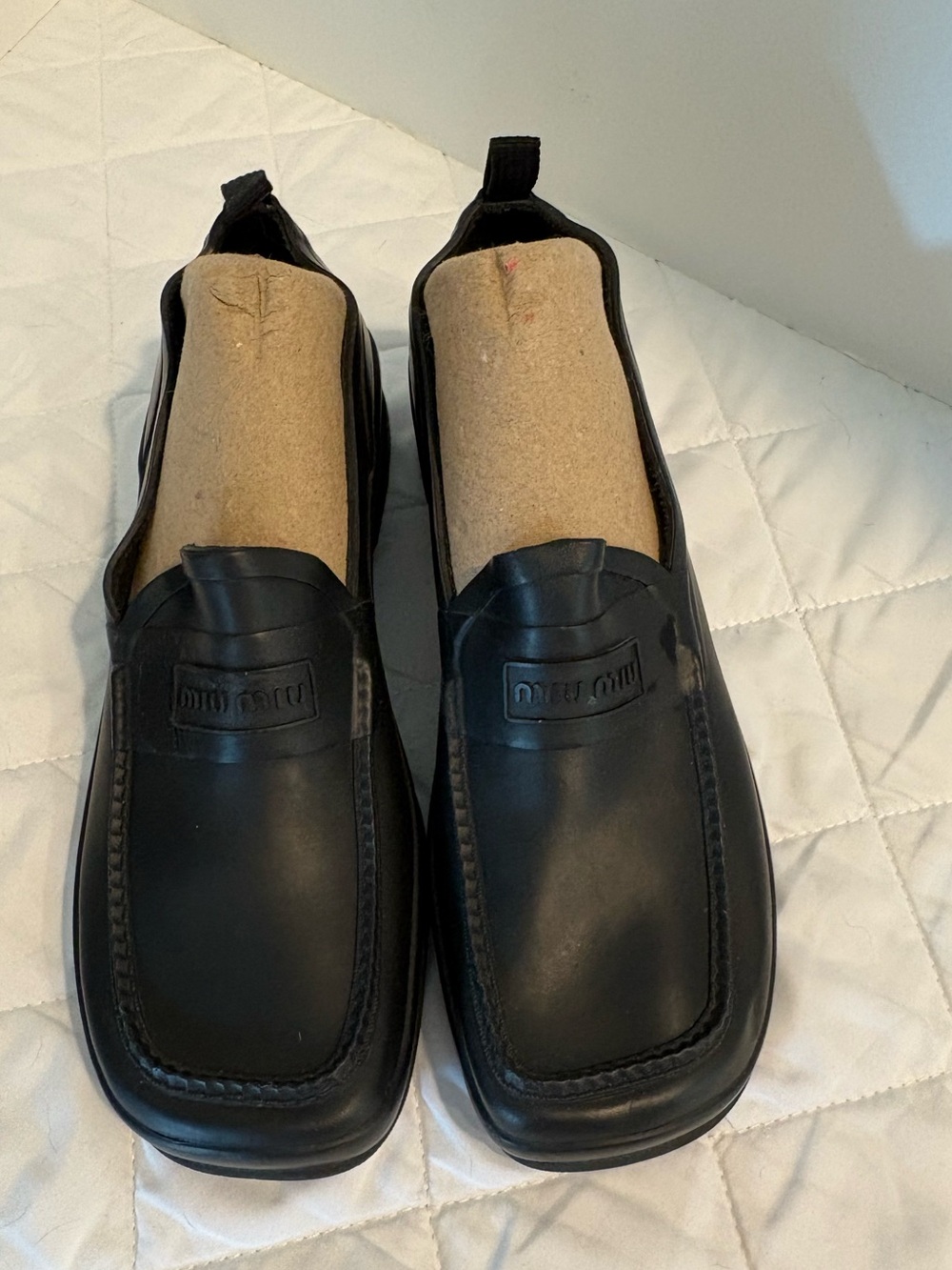 Miu Miu Rubber Loafers Size 5 (35)